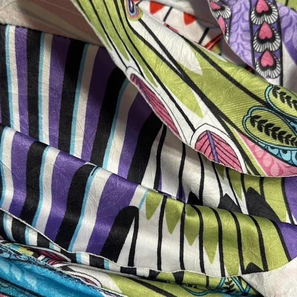 PATCHINGTON  dress,women Large,multicolore,tiered,ruffles,event,boho,colorful - Picture 12 of 17